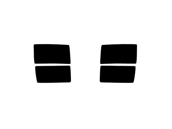 Cadillac STS 2005-2007 Fog Light Tint Diagram