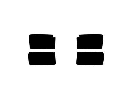 Cadillac STS 2008-2011 Fog Light Tint Diagram