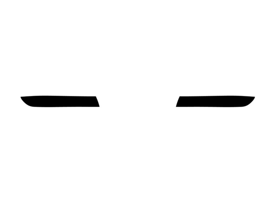 Chevrolet Impala 2000-2005 Fog Light Tint Diagram