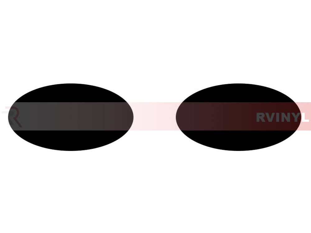 Honda Civic Coupe 2006-2011 Fog Light Tint Diagram