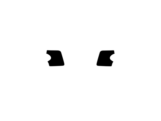 Saturn Outlook 2007-2010 Fog Light Tint Diagram