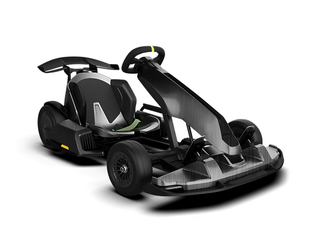 3M 2080 Brushed Black Metallic Go-Cart Wraps