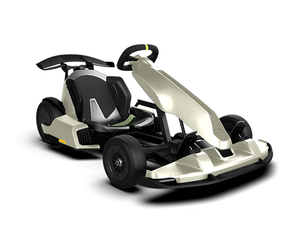 3M 2080 Satin Pearl White Go-Cart Wraps