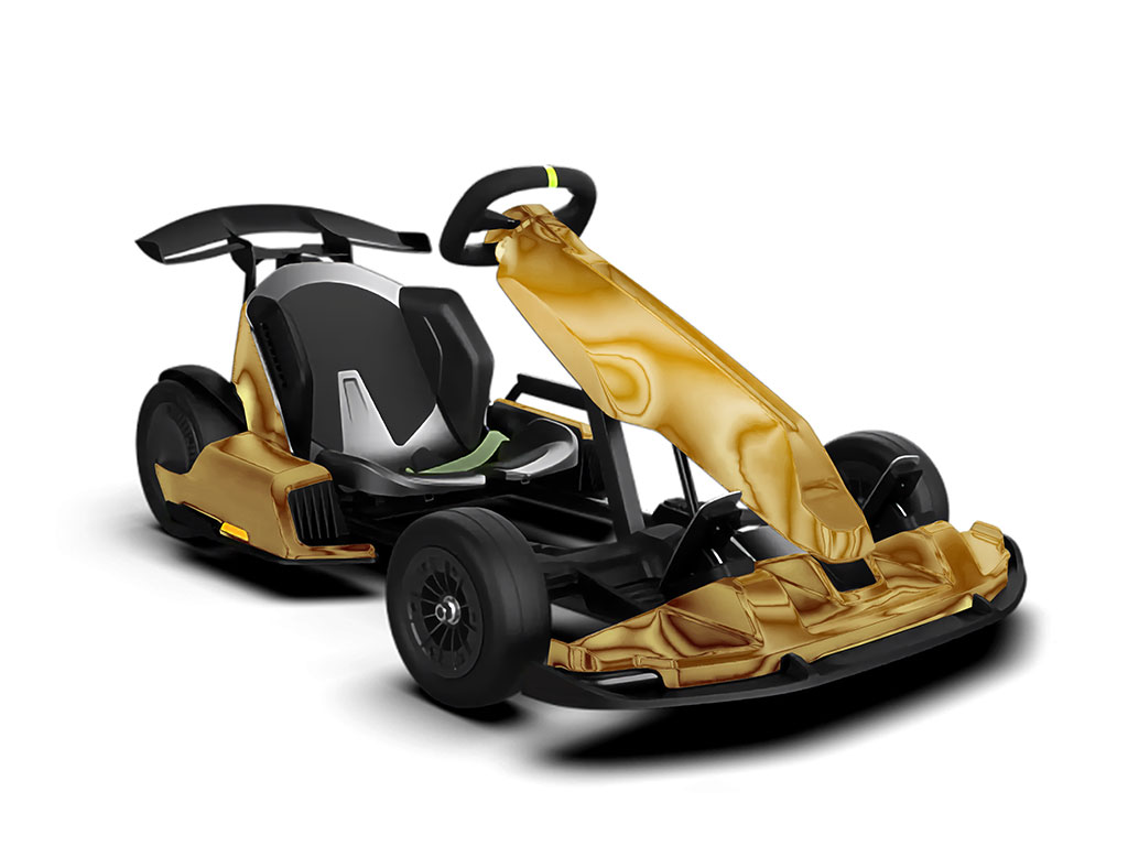 Avery Dennison SF 100 Gold Chrome Go-Cart Wraps