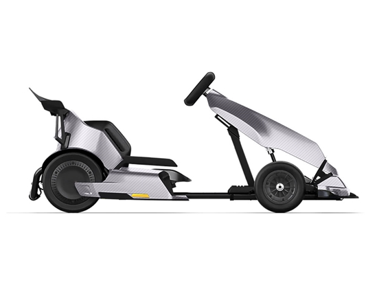 ORACAL 975 Carbon Fiber Silver Gray Do-It-Yourself Go Kart Wraps