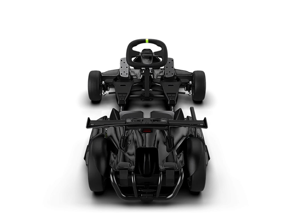 Rwraps Chrome Black DIY Go Kart Wraps