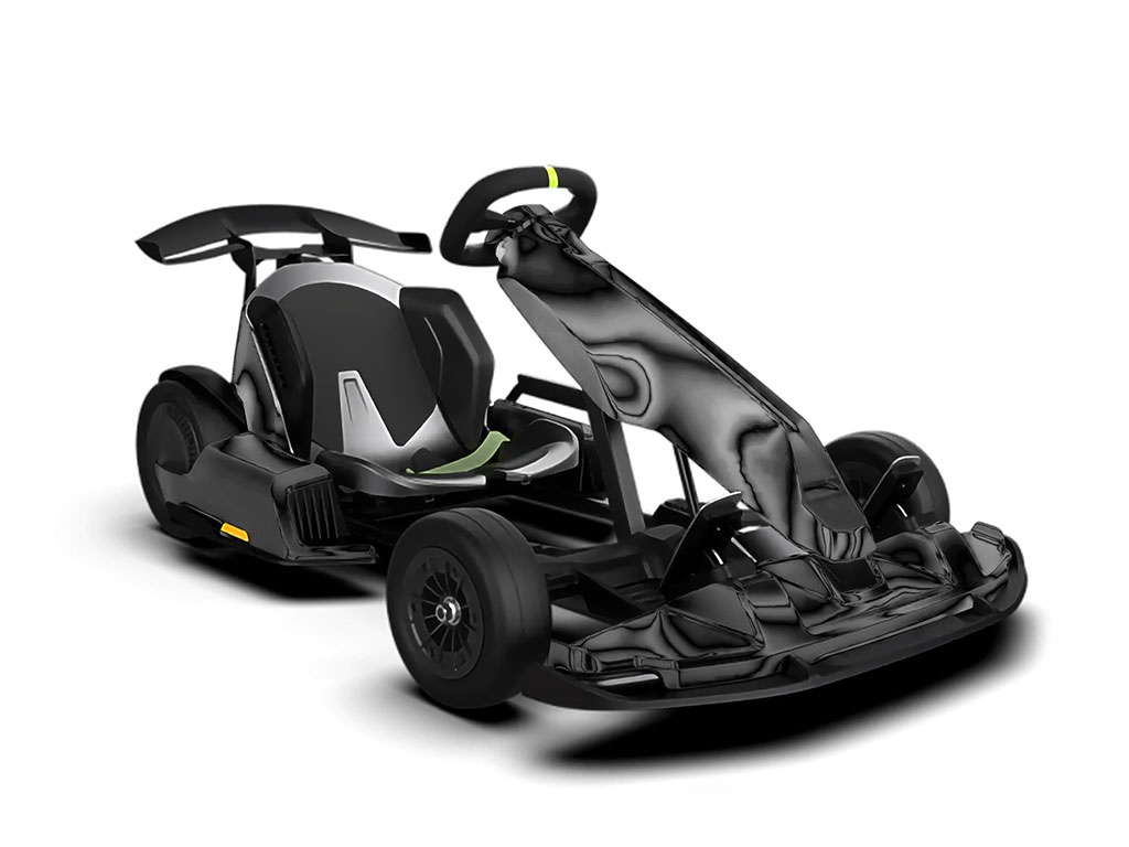 Rwraps Chrome Black Go-Cart Wraps