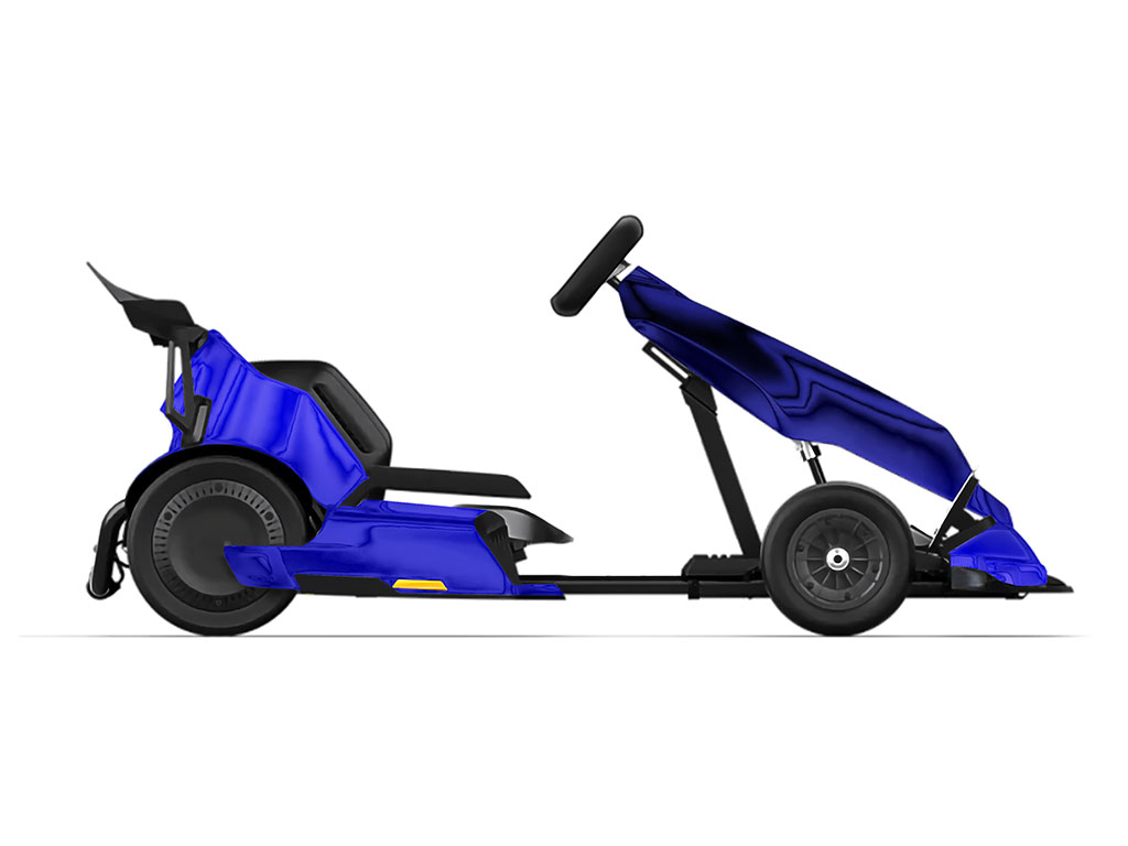 Rwraps Chrome Blue Do-It-Yourself Go Kart Wraps