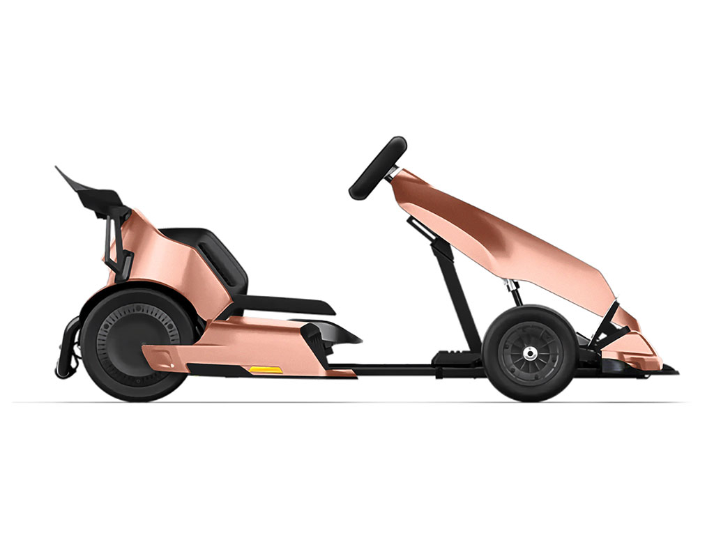 Rwraps Gloss Metallic Rose Gold Do-It-Yourself Go Kart Wraps