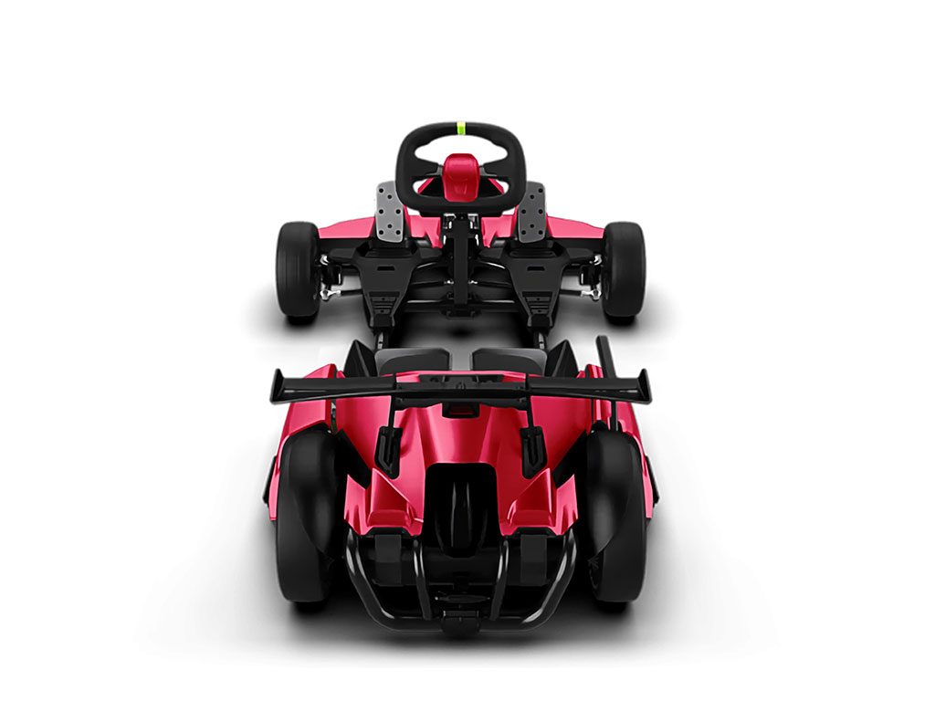 Rwraps Gloss Metallic Rose Red DIY Go Kart Wraps