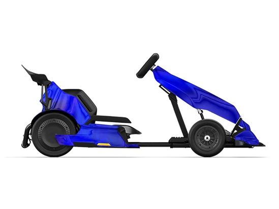 Rwraps Holographic Chrome Blue Neochrome Do-It-Yourself Go Kart Wraps