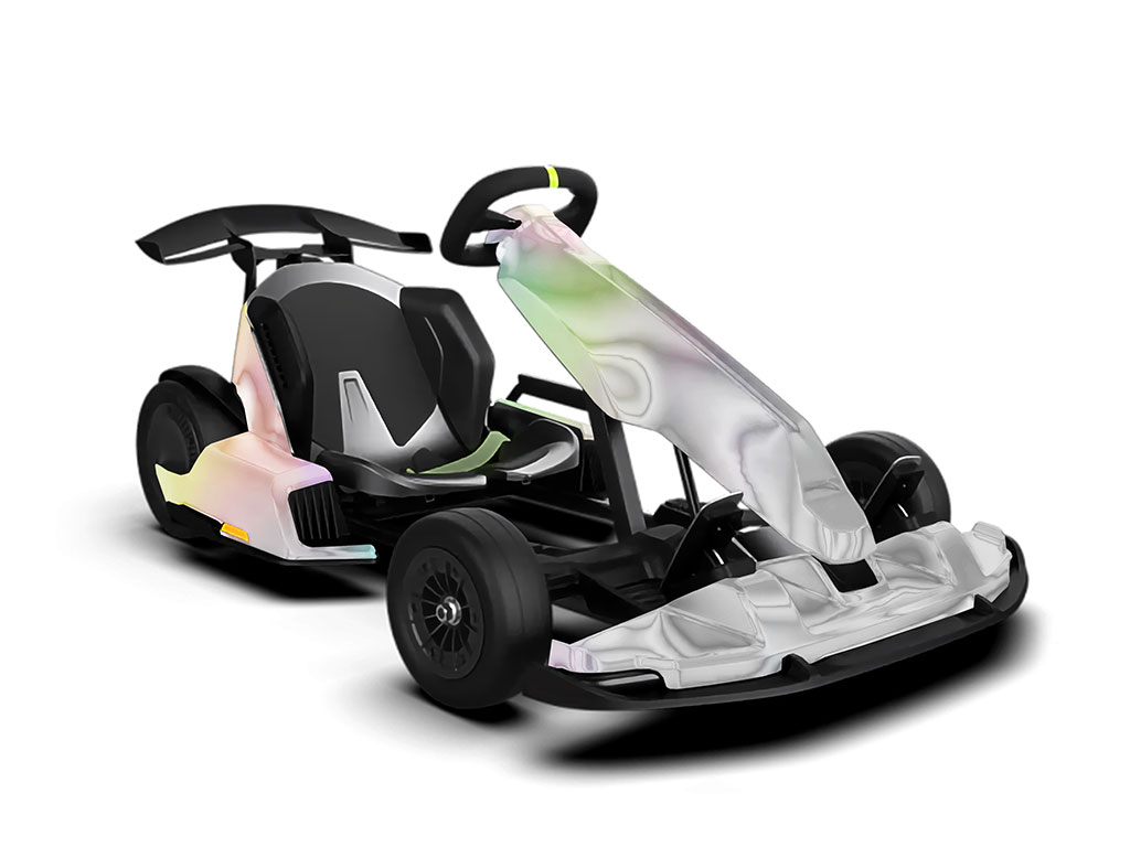 Rwraps Holographic Chrome Silver Neochrome (Matte) Go-Cart Wraps