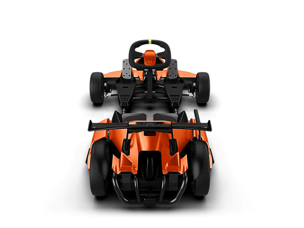 Rwraps Hyper Gloss Orange DIY Go Kart Wraps