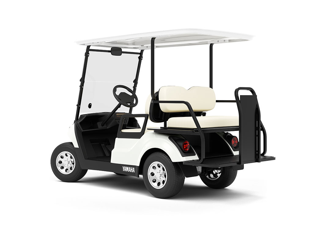 3M 2080 Satin White Golf Cart Vinyl Wraps