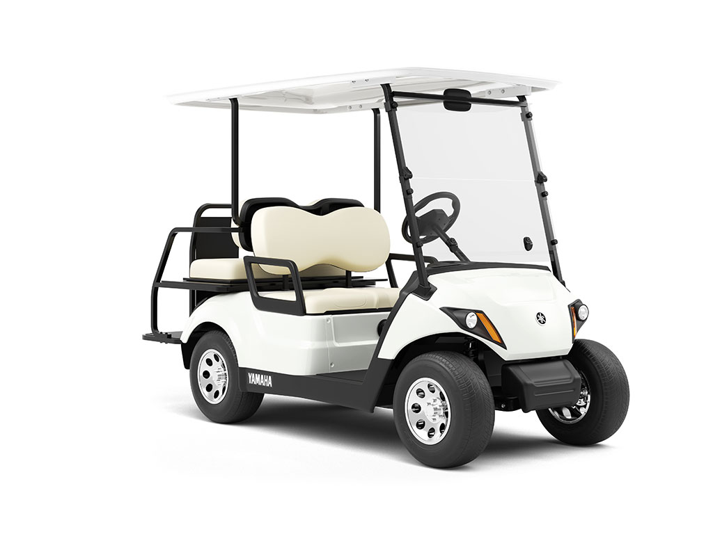 3M 2080 Satin White Golf Buggy  Wraps