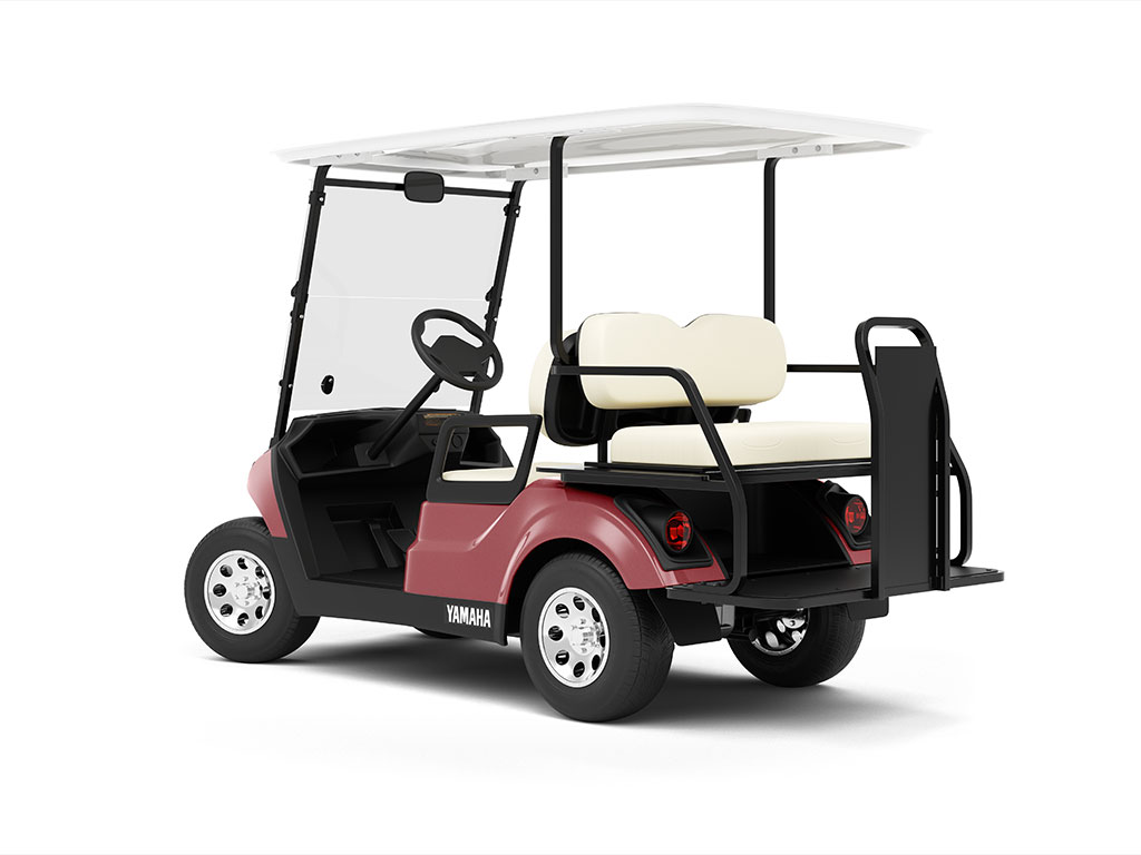 3M 2080 Matte Red Metallic Golf Cart Vinyl Wraps