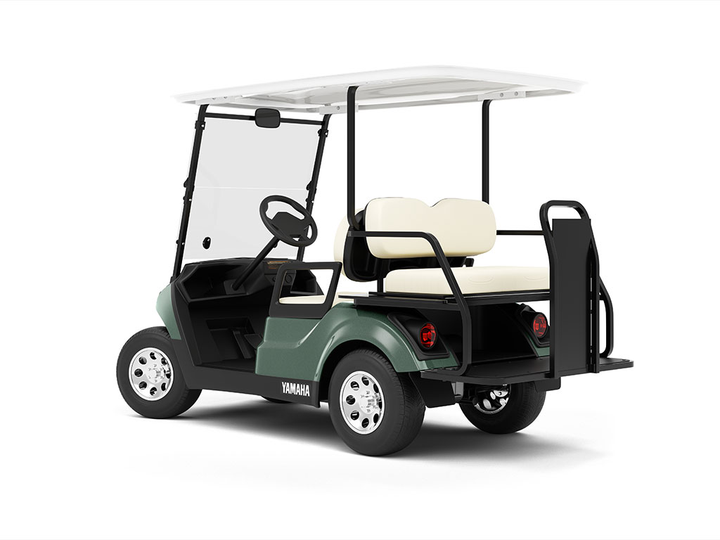 3M 2080 Matte Pine Green Metallic Golf Cart Vinyl Wraps