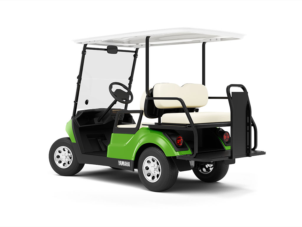 3M 2080 Satin Apple Green Golf Cart Vinyl Wraps