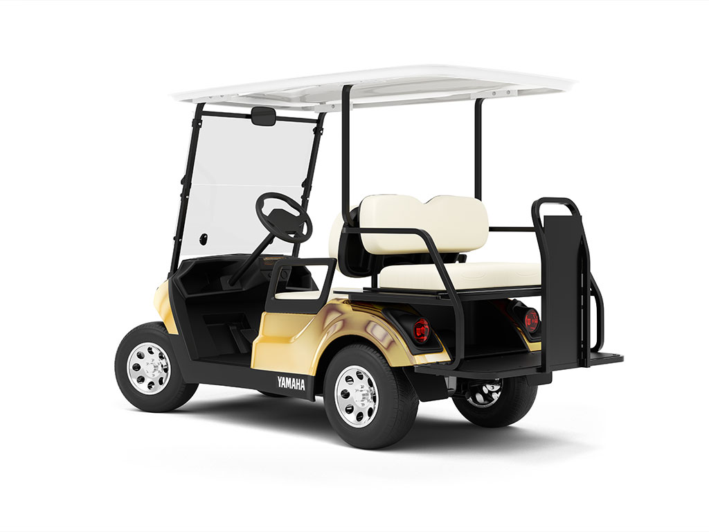 Avery Dennison SF 100 Gold Chrome Golf Cart Vinyl Wraps