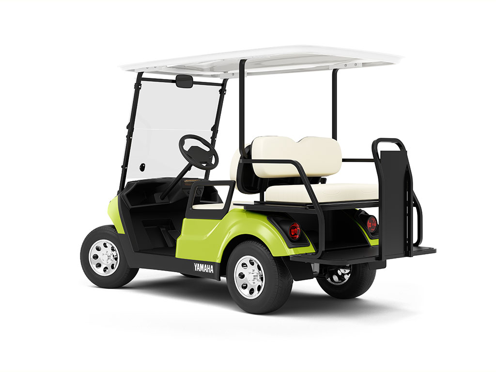 Avery Dennison SW900 Gloss Lime Green Golf Cart Vinyl Wraps