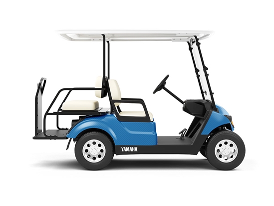 Rwraps 3D Carbon Fiber Blue Do-It-Yourself Golf Cart Wraps