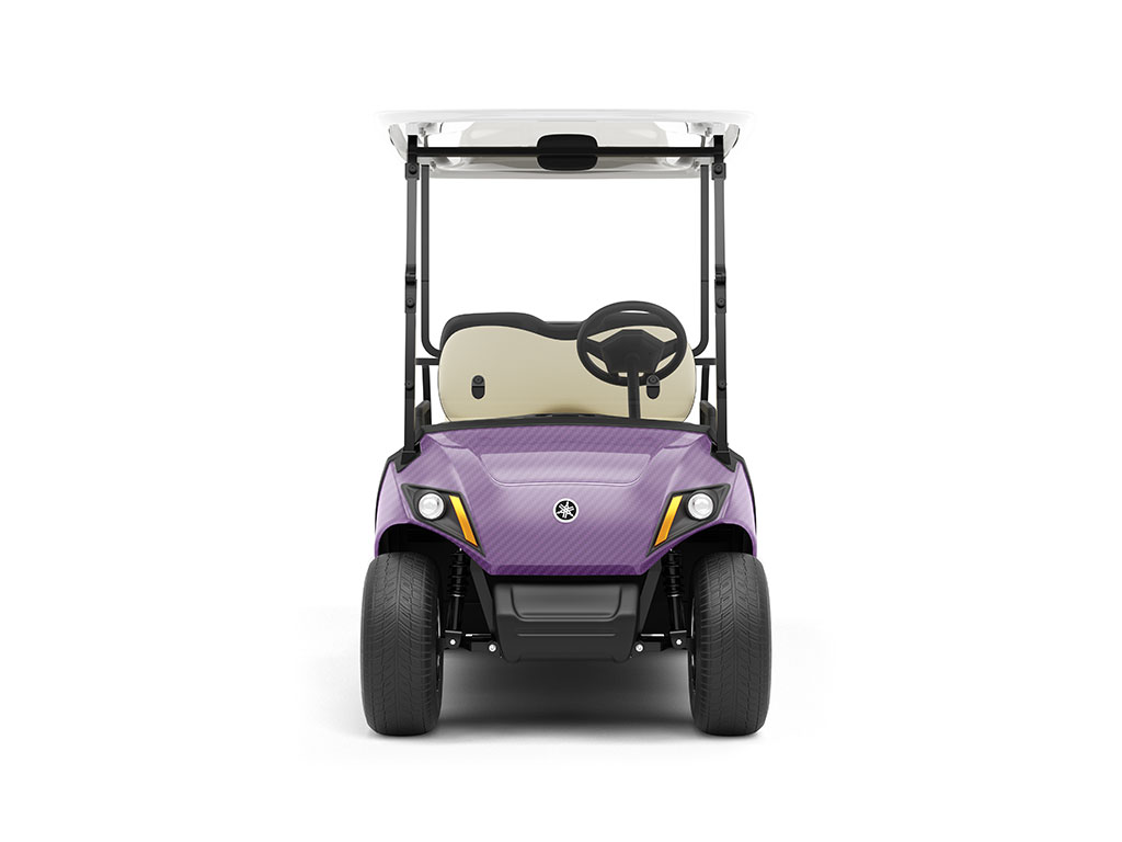 Rwraps 3D Carbon Fiber Purple DIY Golf Cart Wraps