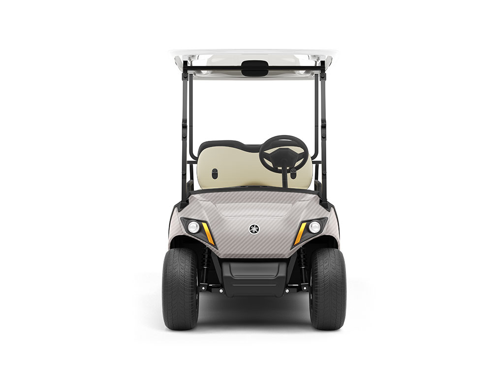 Rwraps 3D Carbon Fiber Silver DIY Golf Cart Wraps