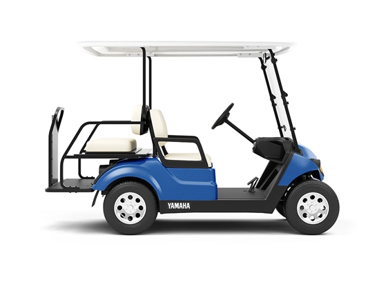 Rwraps 4D Carbon Fiber Blue Do-It-Yourself Golf Cart Wraps