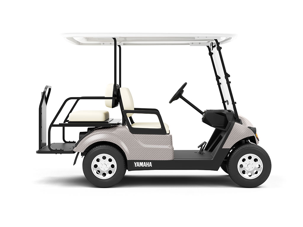 Rwraps 4D Carbon Fiber Silver Do-It-Yourself Golf Cart Wraps