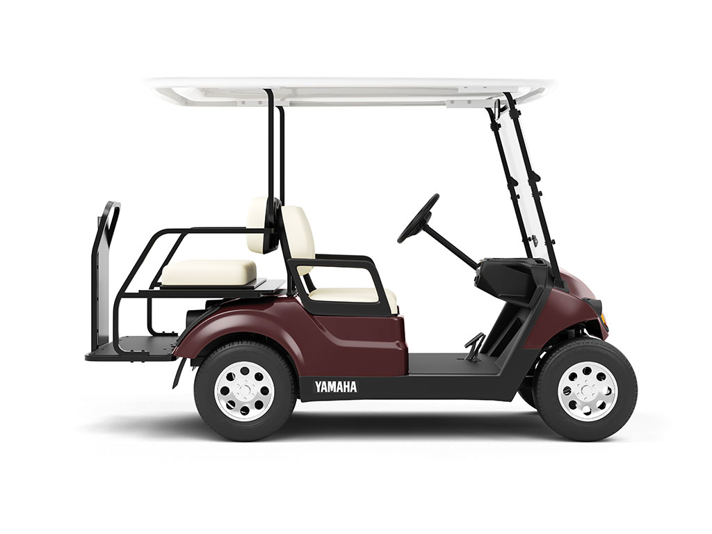 Rwraps Gloss Metallic Black Rose Do-It-Yourself Golf Cart Wraps