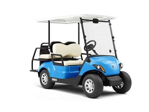 Rwraps™ Gloss Metallic Blue Golf Cart Wraps