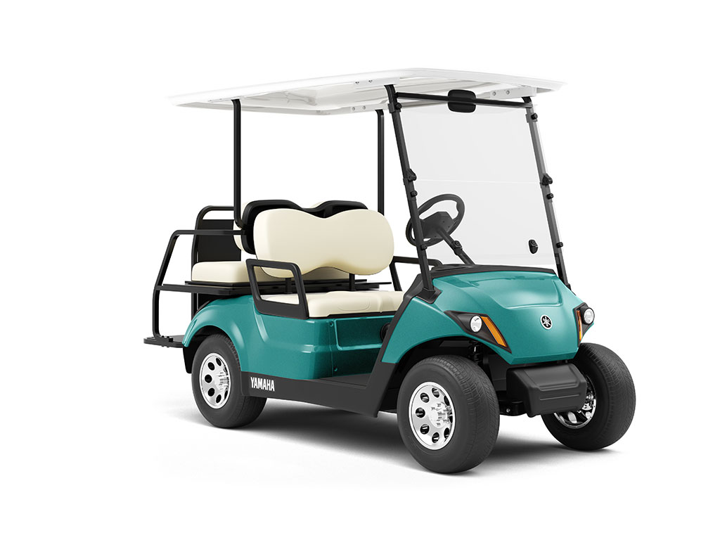 Rwraps™ Gloss Metallic Emerald Green Vinyl Golf Cart Wrap