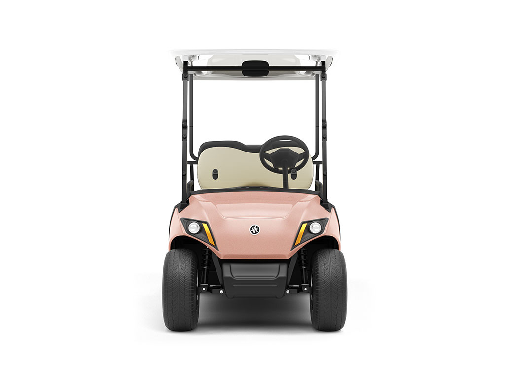 Rwraps Gloss Metallic Rose Gold DIY Golf Cart Wraps