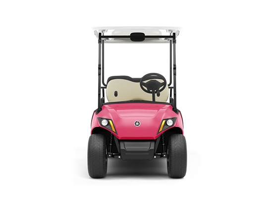 Rwraps Gloss Metallic Rose Red DIY Golf Cart Wraps