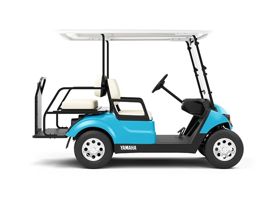 Rwraps Gloss Sky Blue Do-It-Yourself Golf Cart Wraps