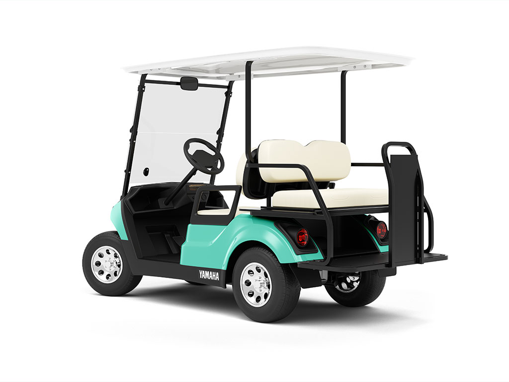 Rwraps Matte Teal Golf Cart Vinyl Wraps