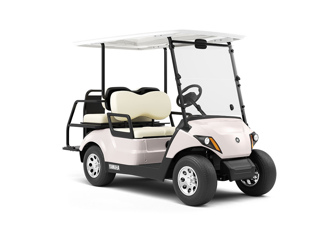 Rwraps™ Pearlescent Gloss White Vinyl Golf Cart Wrap