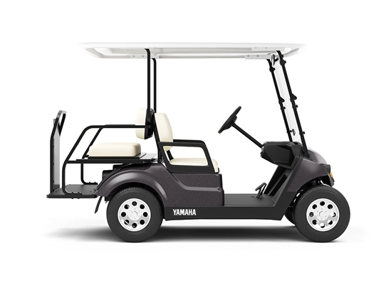 Rwraps Satin Metallic Black Do-It-Yourself Golf Cart Wraps