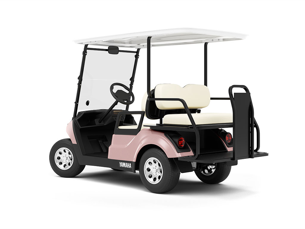 Rwraps Satin Metallic Rose Gold Golf Cart Vinyl Wraps