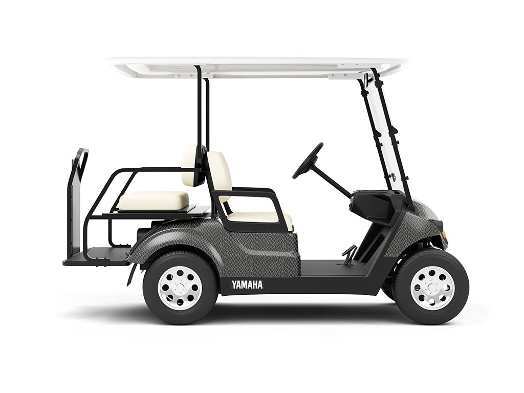 Rwraps Snakeskin Black Do-It-Yourself Golf Cart Wraps