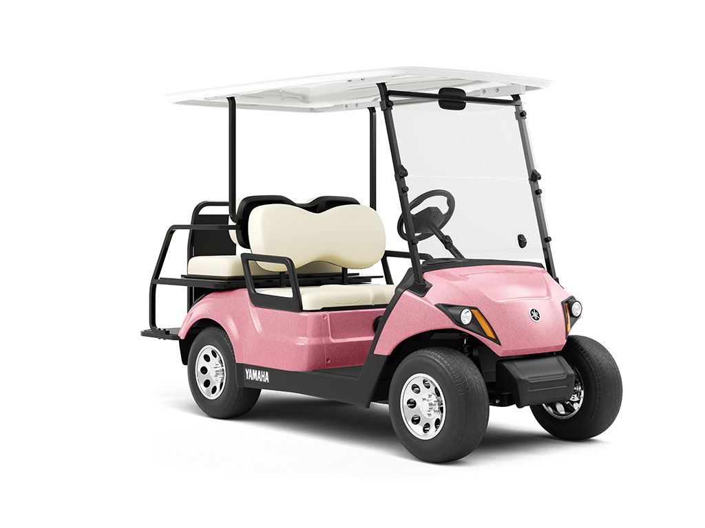 Rwraps™ Velvet Pink Vinyl Golf Cart Wrap