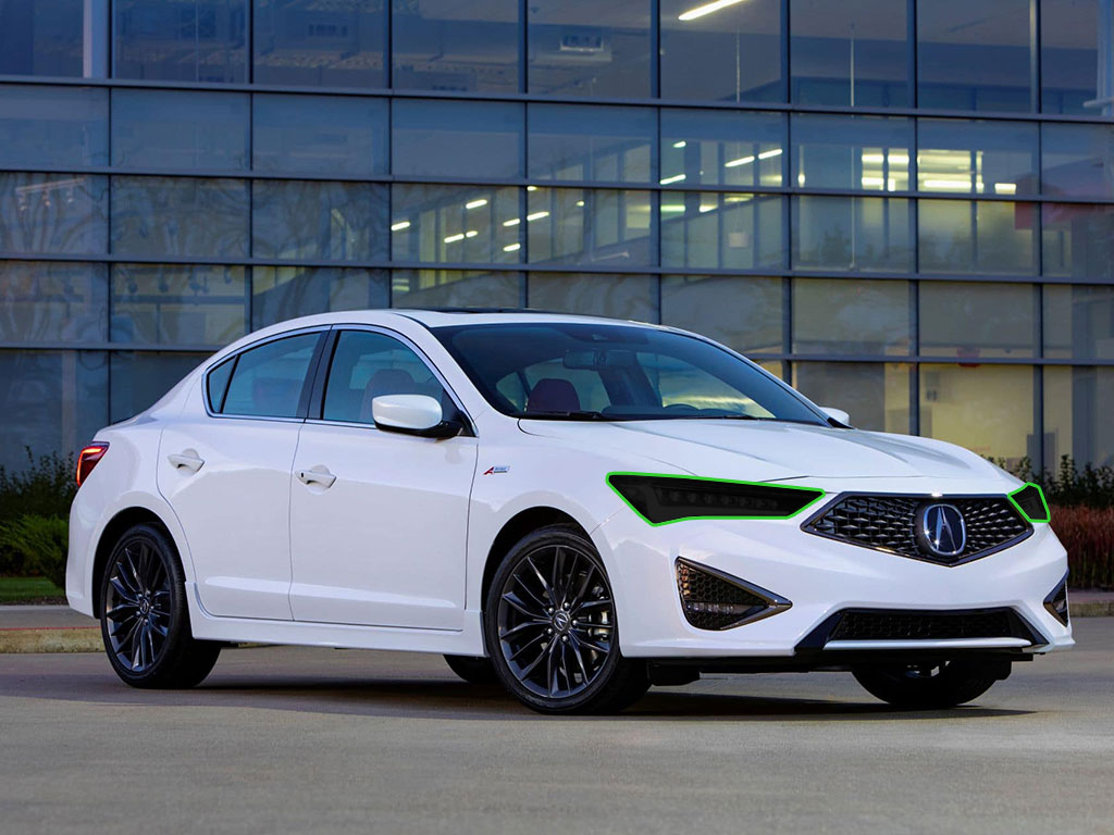 Acura ILX 2019-2022 Headlight Tint Location