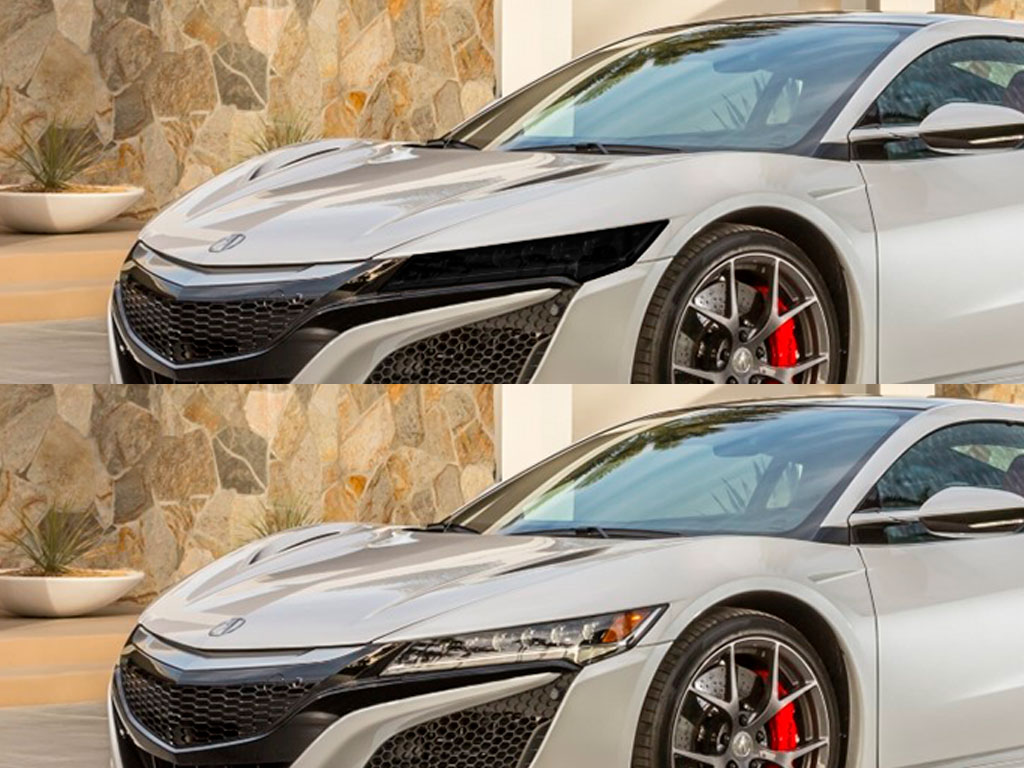 Acura NSX 2017-2018 Headlight Tint Appearance