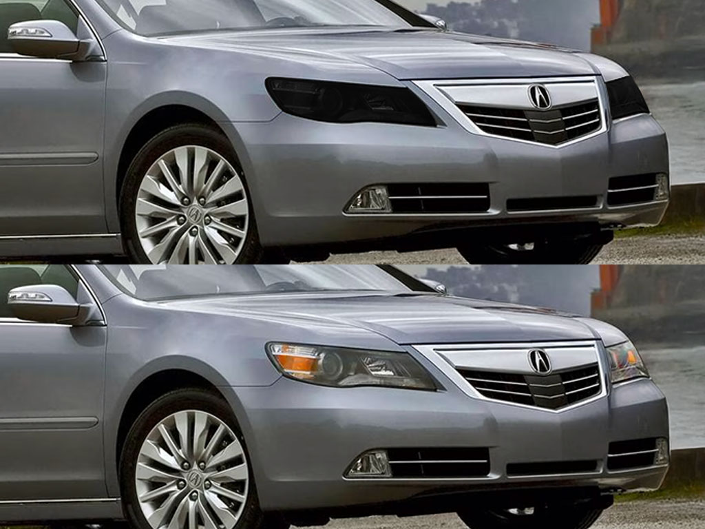 Acura RL 2009-2012 Headlight Tint Appearance