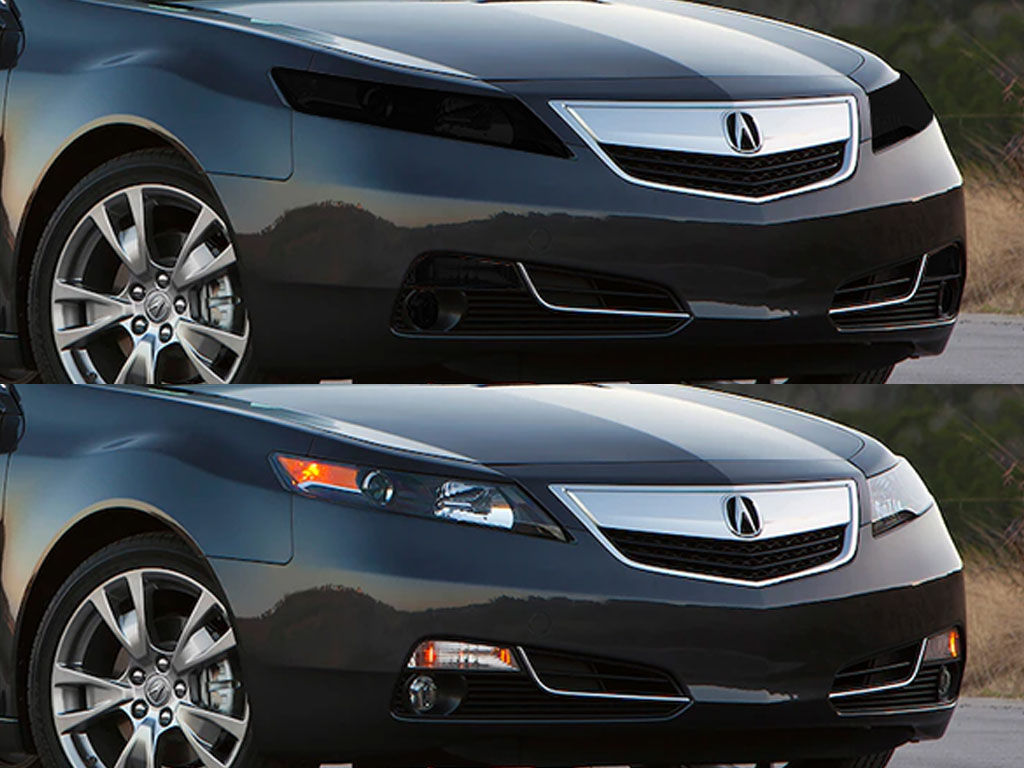 Acura TL 2009-2014 Headlight Tint Appearance