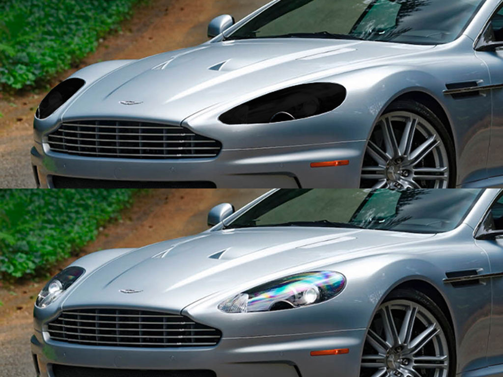 Aston Martin DBS 2009-2011 Headlight Tint Appearance