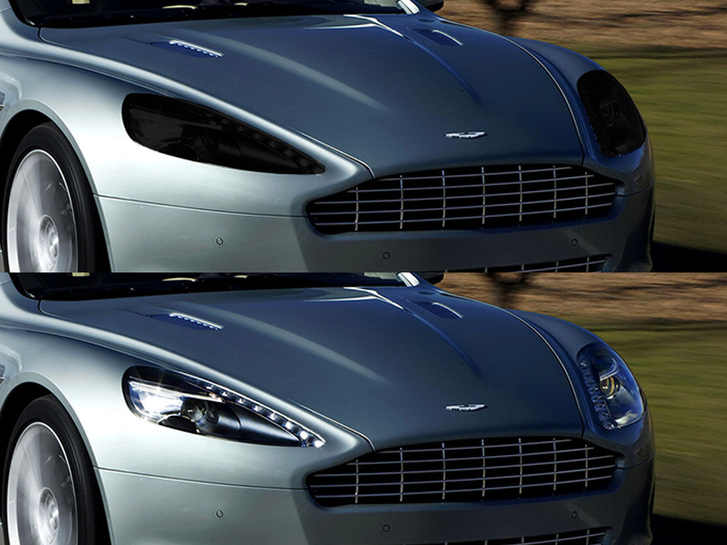 Aston Martin Rapide 2010-2011 Headlight Tint Appearance