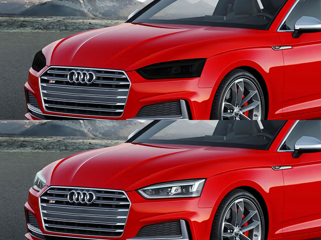 Audi A5 2016-2017 Headlight Tint Appearance