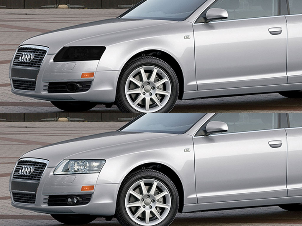 Audi A6 2005-2008 Headlight Tint Appearance