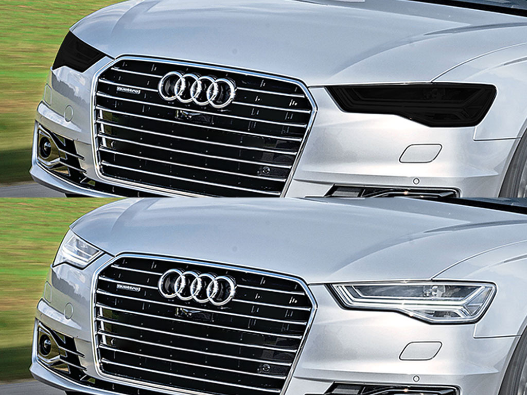 Audi A6 2012-2015 Headlight Tint Appearance